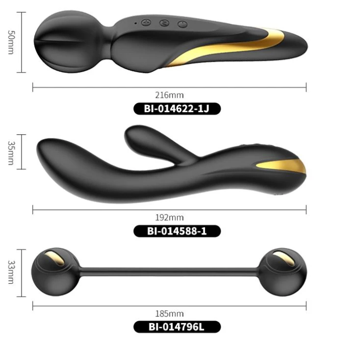 Zestaw wibracyjny - PRETTY LOVE Queen's Luxury Collection, 7 funkcji, bezprzewodowy pilot