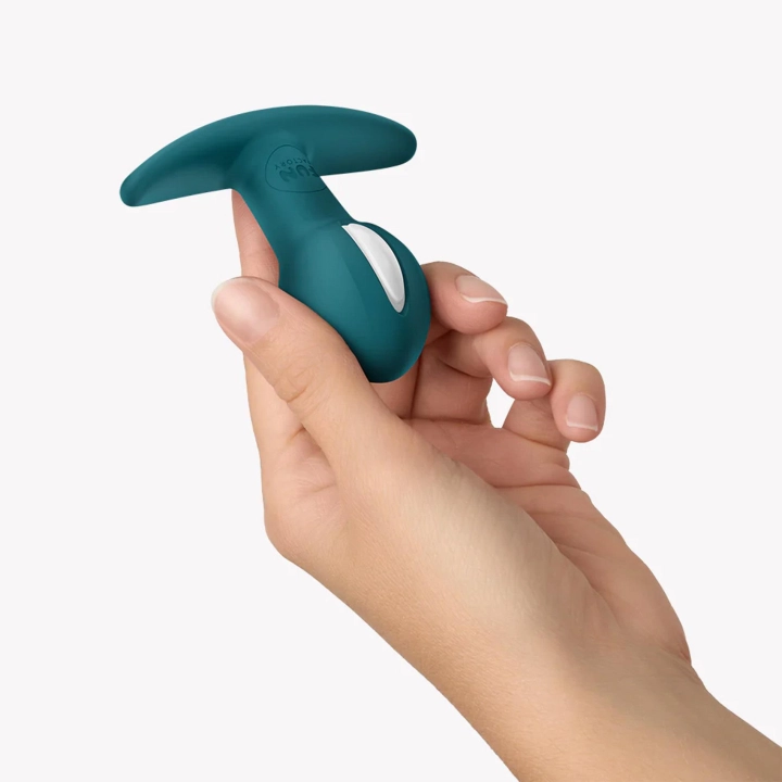 Korek analny B Ball Uno – zielony, 8 cm, ruchome obciążenie