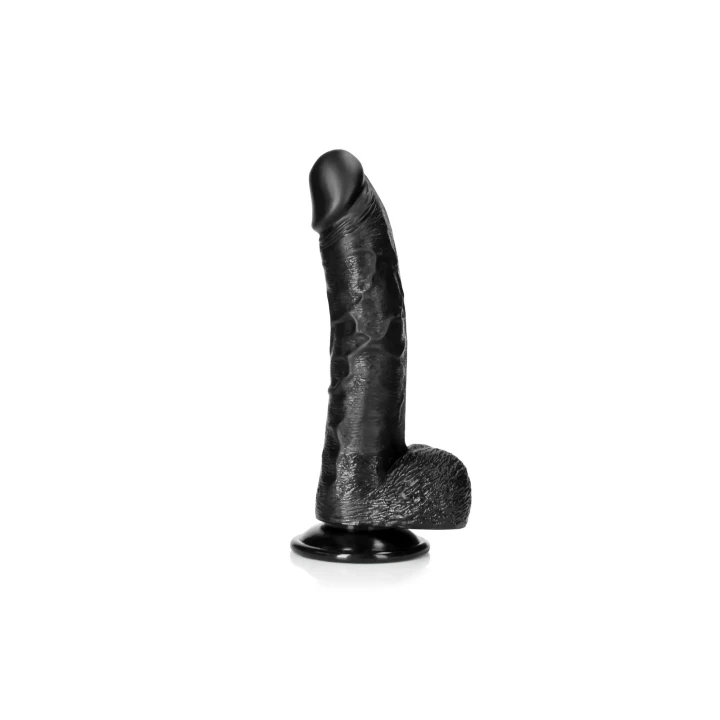 Dildo Real Rock - Zakrzywione, Realistyczne, Z Przyssawką, 8