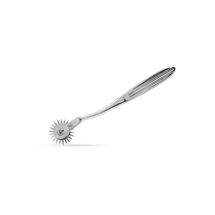 Wiatraczek do stymulacji Sinner Gear, stal nierdzewna, wodoodporny, ergonomiczny uchwyt