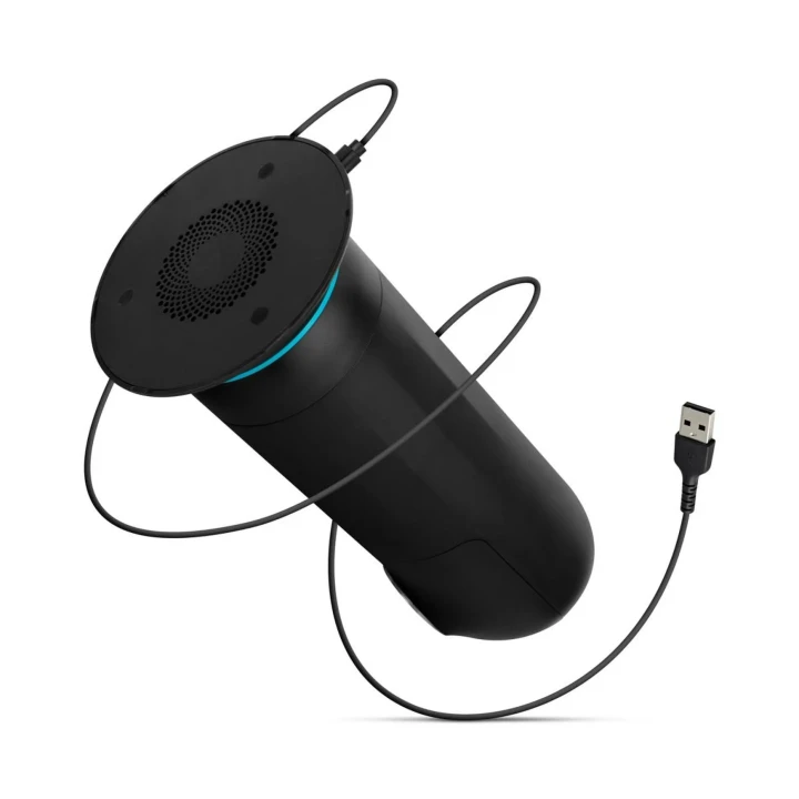 Masturbator automatyczny Teazers z funkcją podgrzewania, 10 trybów wibracji, żebrowane wnętrze