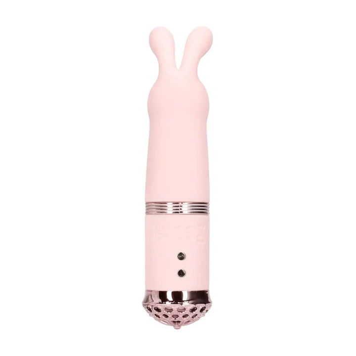 Wibrator typu rabbit Loveline Reve, silikonowy, 10 funkcji, wodoodporny, różowy