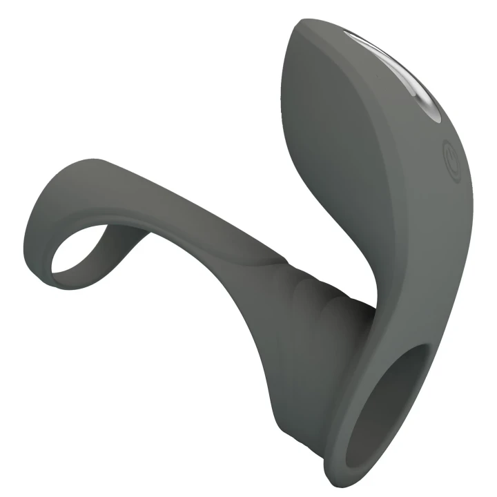 Pierścień wibracyjny - PRETTY LOVE, Silikonowy, 7 funkcji wibracji, pamięć