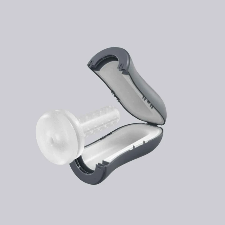 Masturbator - BLOWJOY Sleeve Sexpresso, Wielokrotnego użytku, ABS Elastomer 7,5 cm x 14 cm