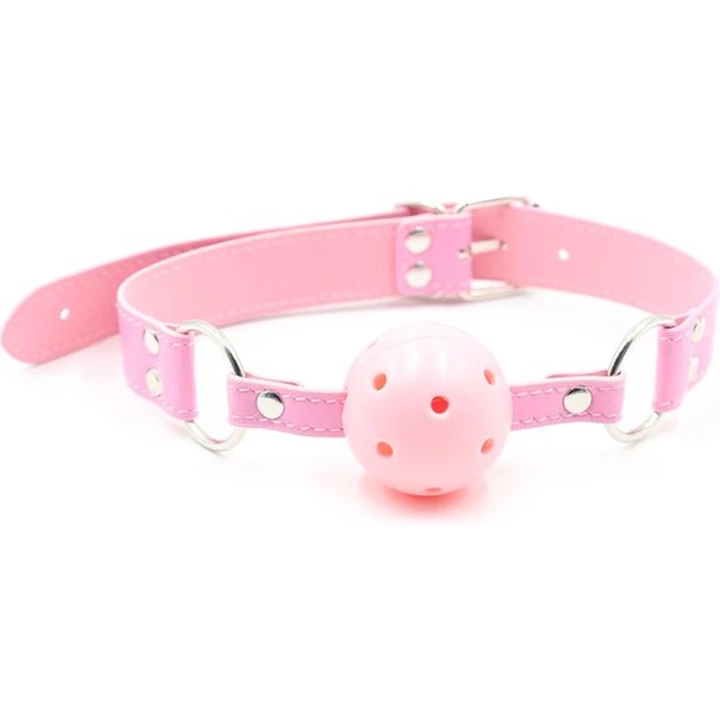 Knebel - Fetish Fever, Różowy, Regulowany, Przyjemny dla Skóry