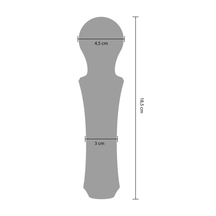 Wibrator masażer The Personal Wand Green – silikon/ABS, wodoodporny IPX6, regulacja obrotów