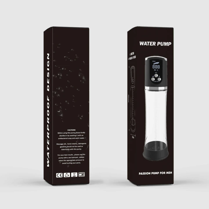 Pompka wodna PASSION PUMP, automatyczna, wodoodporna, z wyświetlaczem LCD