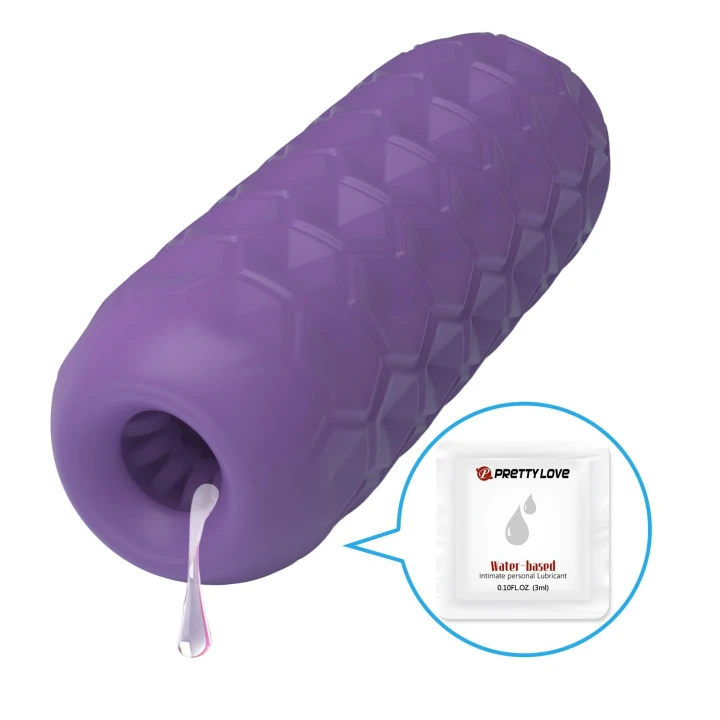 Masturbator PRETTY LOVE VENUS-X, TPR/ABS, podwójna stymulacja, miękka wyściółka