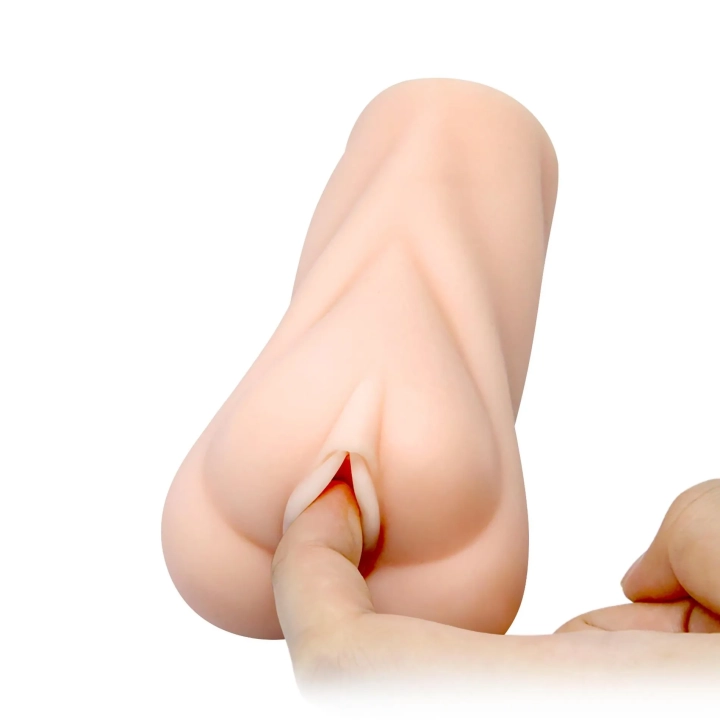 Masturbator realistyczny CRAZY BULL, materiał ABS/TPR, z wibracją i lubrykantem woda