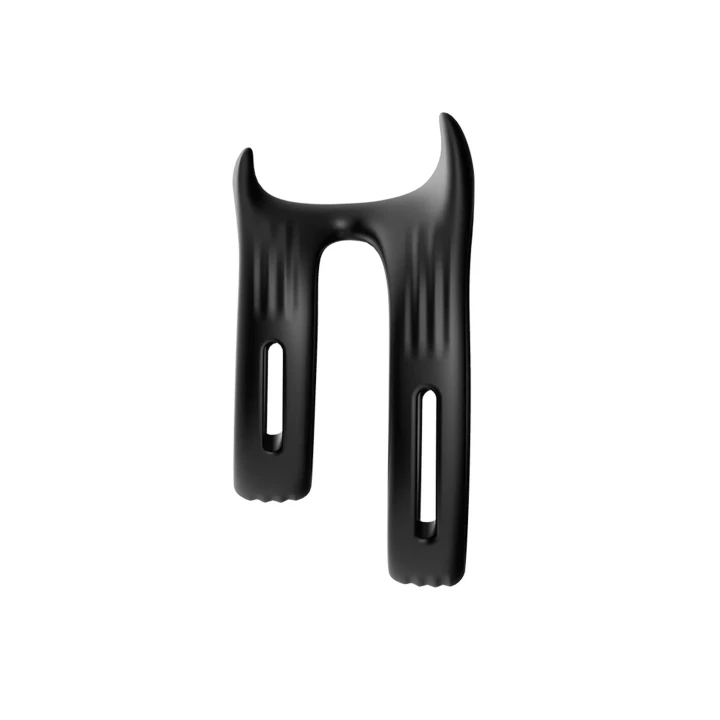 Pierścień erekcyjny Capen Black, silikon medyczny, anatomiczny kształt 37x36mm