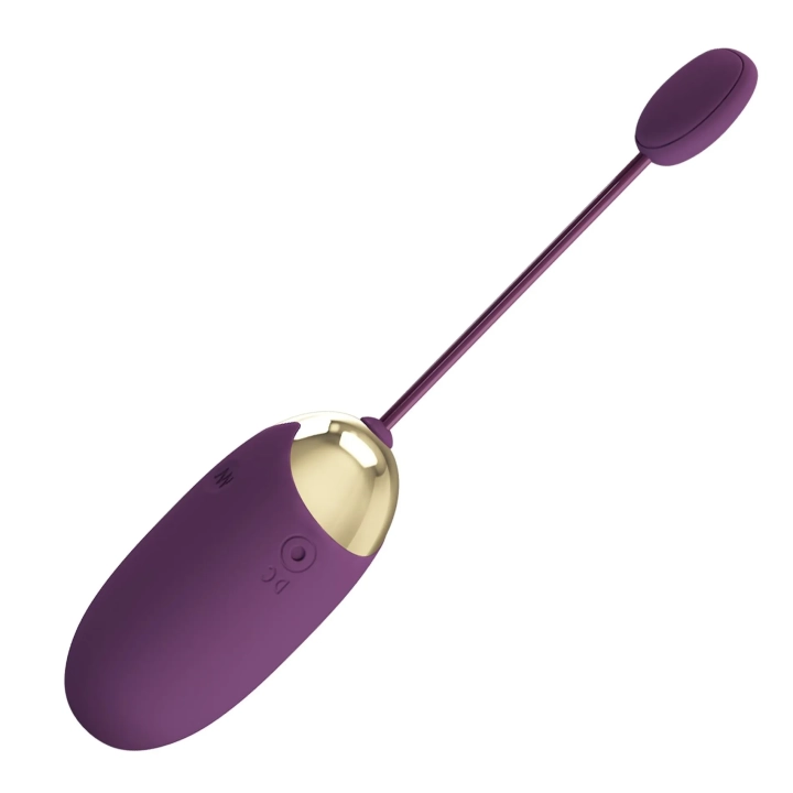 Egg Wibracyjny PRETTY LOVE - Silikonowy, Zdalnie Sterowany, 12 Funkcji Wibracji