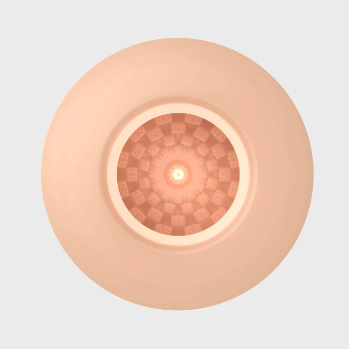 Masturbator - Madeira, TPR, Wodoodporny, Żebrowany Tunnel, Dyskretny