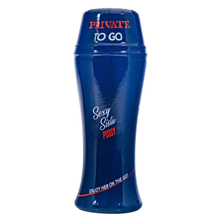 Masturbator podróżny Private Sexy Sista, wodoodporny, z realistyczną teksturą