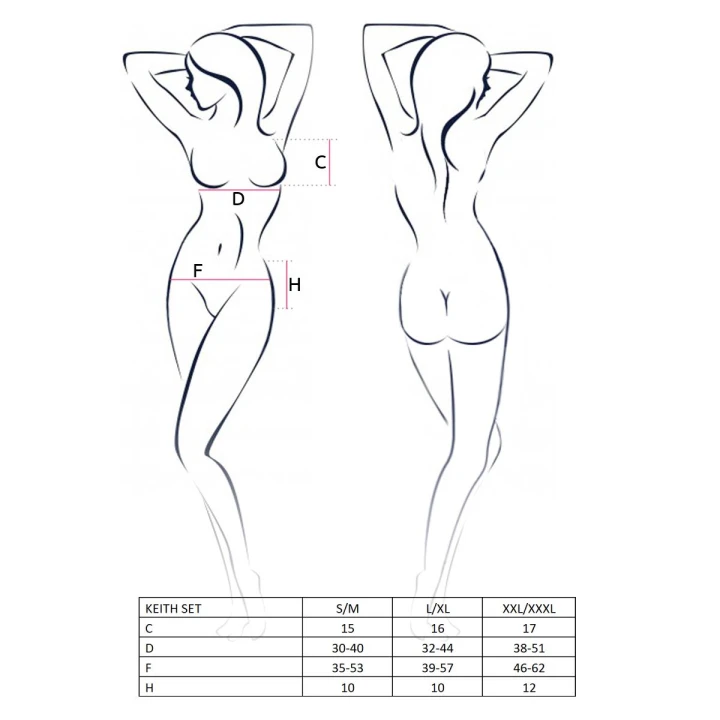 Bielizna kaszmirowa CASMIR KEITH - czarna satyna, regulowane ramiączka, koronka